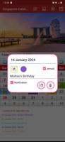 Singapore Calendar screenshot 2