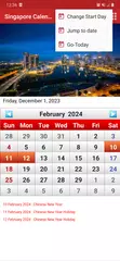 Singapore Calendar 2026 アプリダウンロード