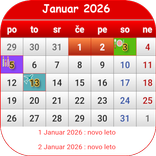 Slovenija Koledar 2026