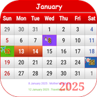Sri Lanka Calendar ícone