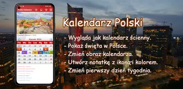 Polska Kalendarz 2024