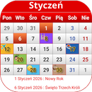 Polska Kalendarz 2026 APK