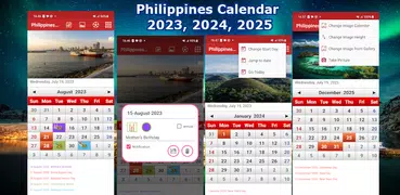 Philippines Calendar 2023