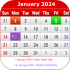 Philippines Calendar أيقونة