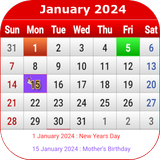 Philippines Calendar آئیکن