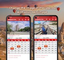Philippines Calendar الملصق