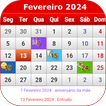 Portugal Calendário 2024