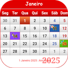Portugal Calendário 아이콘