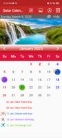 Qatar Calendar poster
