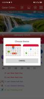 Qatar Calendar screenshot 1
