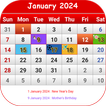 Tanzania Calendar 2024