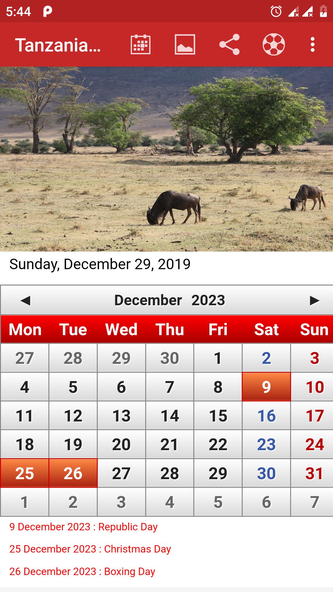 August 2024 Calendar With Tanzania Holidays - vrogue.co