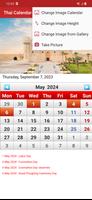 Thai Calendar capture d'écran 2