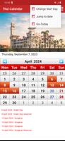Thai Calendar capture d'écran 3
