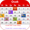 Turkey Calendar 2025 icon