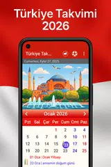 Turkey Calendar 2025 XAPK download