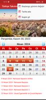 Turkey Calendar 2024 screenshot 2