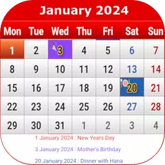 Descargar XAPK de UK Calendar