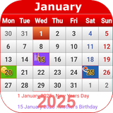 UK Calendar icon