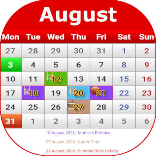 UK Calendar 2026