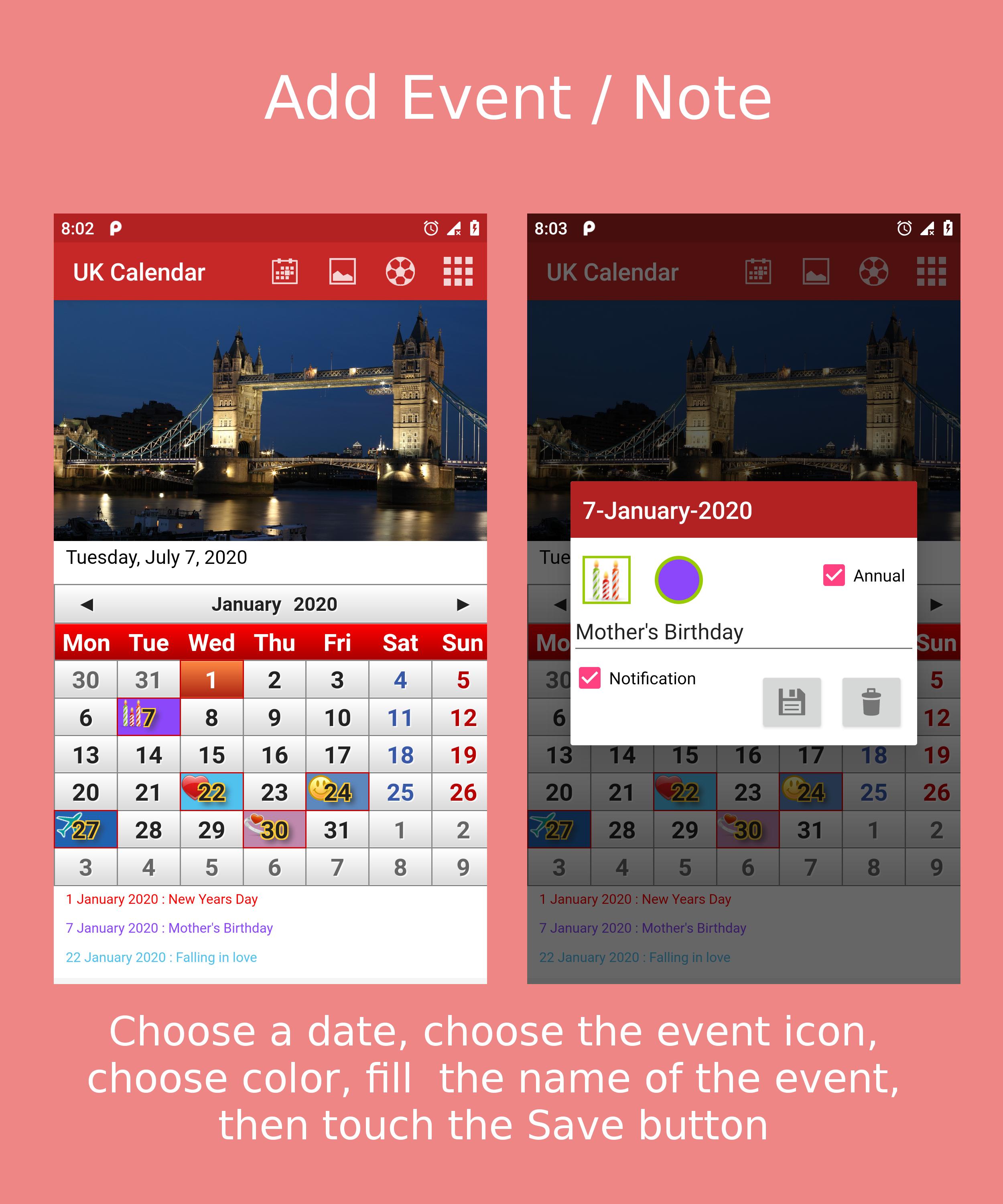 Uk Calendar For Android Apk Download
