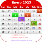 Uruguay Calendario icône