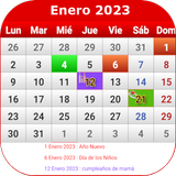 Uruguay Calendario icône