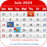 US Calendar 2024 APK