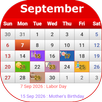 US Calendar 2026 APK