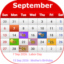 US Calendar 2026 APK
