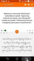 Transliterasi Aksara Bali imagem de tela 1