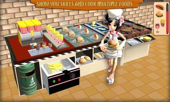 Virtual Chef Cooking Simulation poster