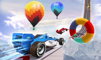 Ramp Formula Car Racing Extreme City GT Car Stunts الملصق