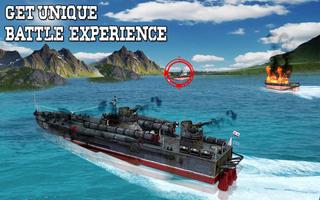 Quinzaine Battleship Attack 3D: Jeu de guerre de Affiche