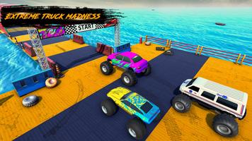 Monster Stunt Truck・Car Games capture d'écran 1