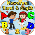Mewarnai Huruf & Angka PAUD TK