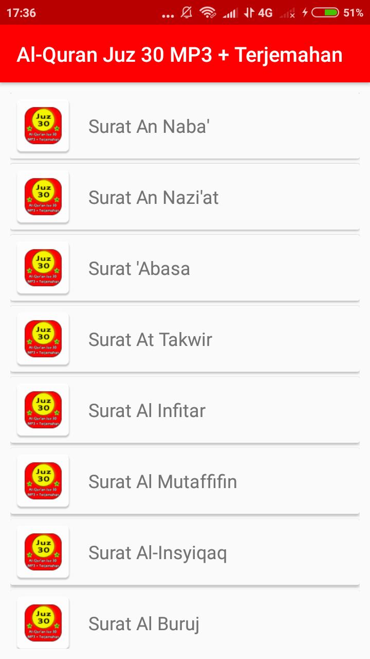 Murottal Quran Juz 30 Terjemah Apk For Android Download Murottal Quran Juz 30 Terjemah Apk For Android Download