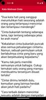 Kata Romantis Cinta imagem de tela 2