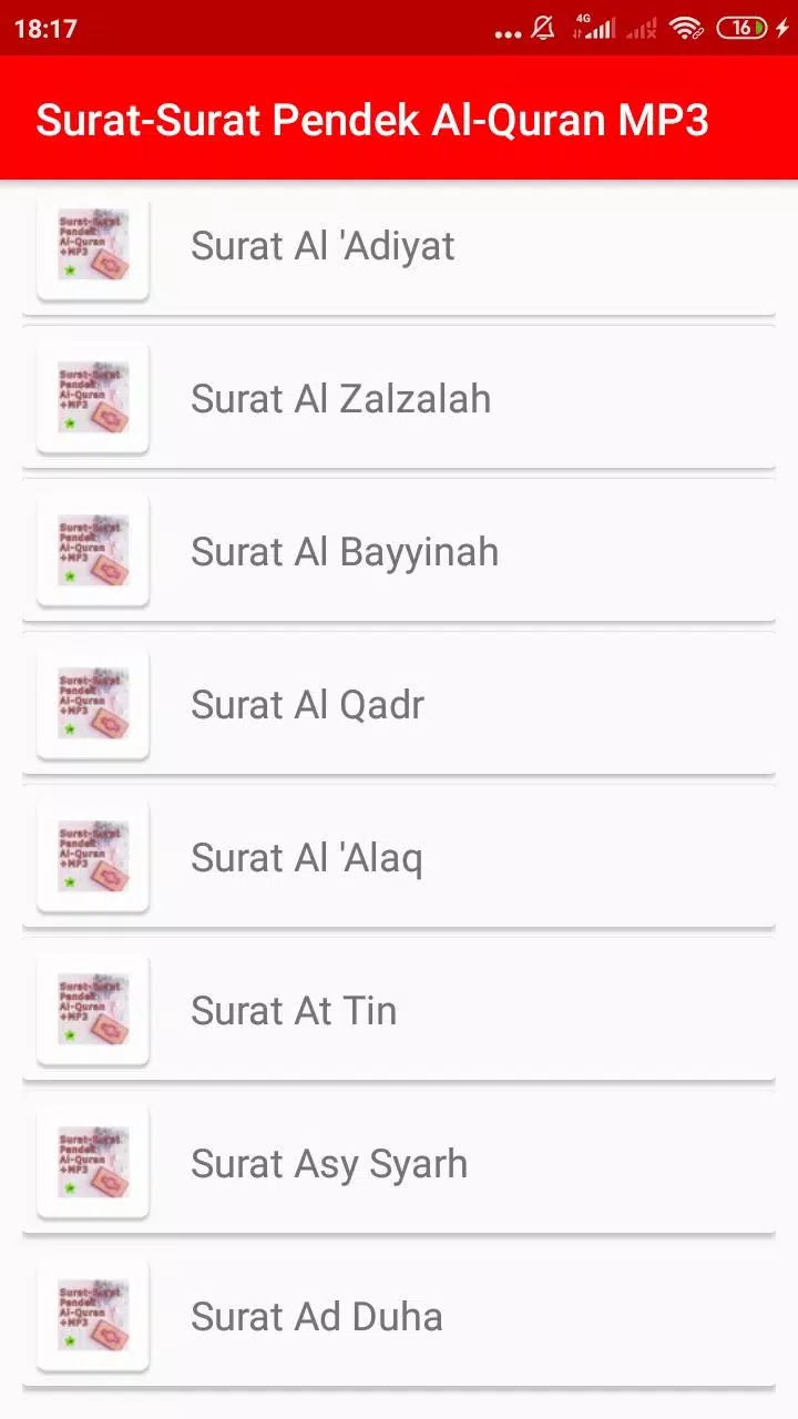 Surat-Surat Pendek Al-Quran MP APK for Android Download