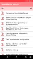 Tutorial Belajar Make Up gönderen