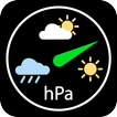 Barometer Atmospheric pressure icon