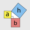 Right Triangle Calculator آئیکن