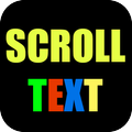 Scroll Text with blink Screen