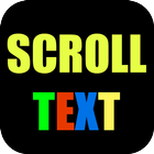 Scroll Text 아이콘