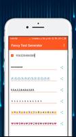 Fancy Text Generator - Stylish Letters, Symbols screenshot 1
