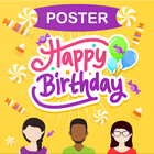 Happy Birthday Frame icon