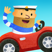 آیکون‌ Kids car racing game  - Fiete 
