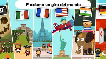 Poster Fiete mondiale per bambini 4+