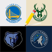 Come disegnare il logo della squadra di basket