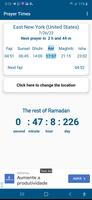 Prayer time Prayer times Azan screenshot 1